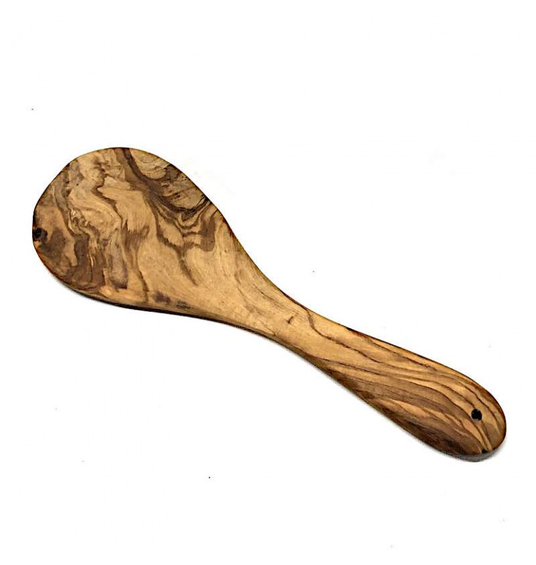 Cuillère à riz 20cm en bois d'olivier