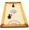 Jeu de Hockey sur table en bois PALET CAGE STRIKER  shuffle puck