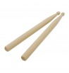 Baguettes de percussion pour enfants en bois ovale