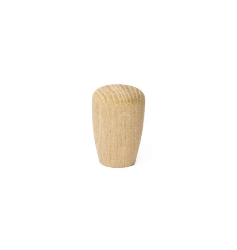 Bouton de tiroir Canon 22mm BOIS chêne massif brut tournage meuble