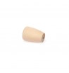Bouton de tiroir Canon 22mm BOIS bouleau percé brut tournage meuble