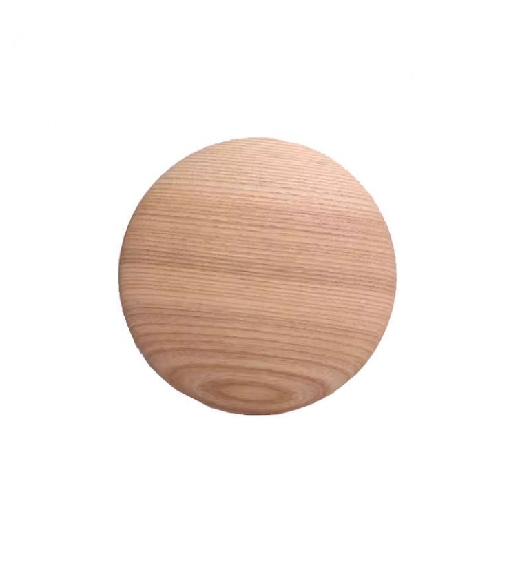 Patère ronde design 13cm en bois massif Patère ronde design 13cm en bois massif