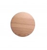 Patère ronde design 13cm en bois massif Patère ronde design 13cm en bois massif