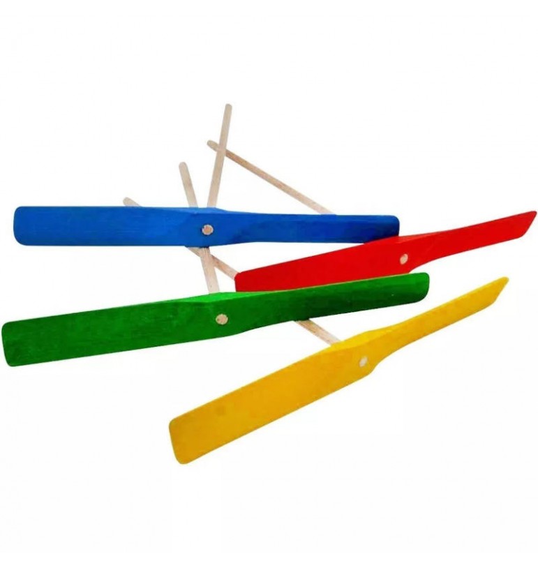Jeu d'hélice à propulser en bois Jeu d'hélice à propulser en bois