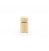Bouton Collerette 25mm en bois de bouleau tiroir