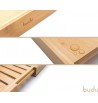 Plateau de bain réglable 70-105cm bois bambou apéritif lecture