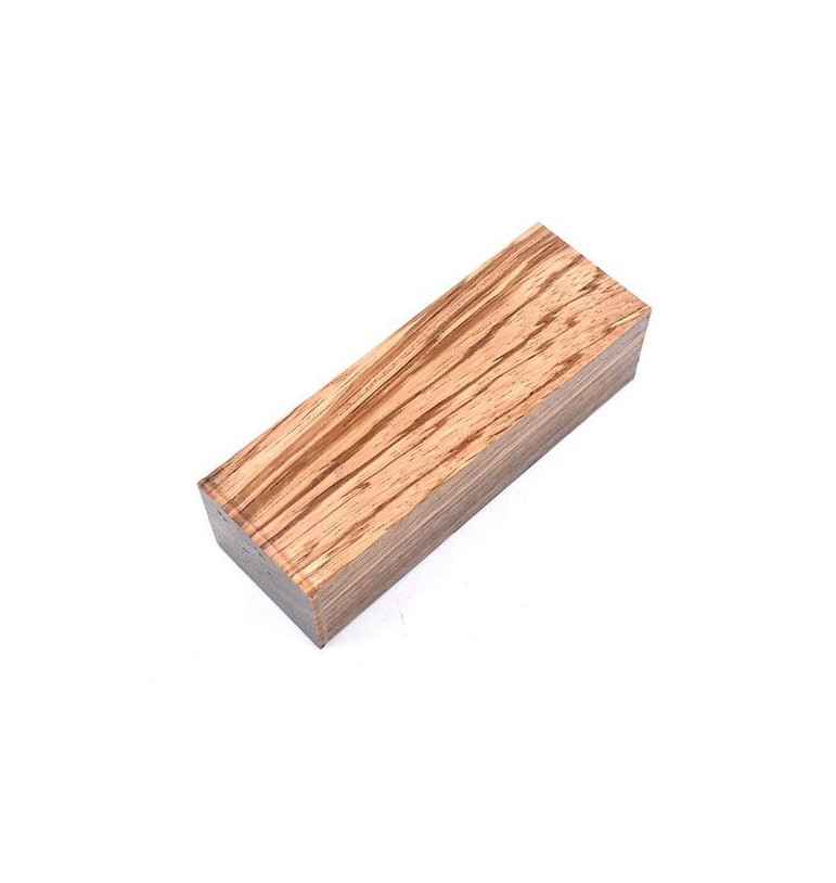 Carrelet stabilisé en bois de Zebrano résine tournage Carrelet stabilisé en bois de Zebrano résine tournage