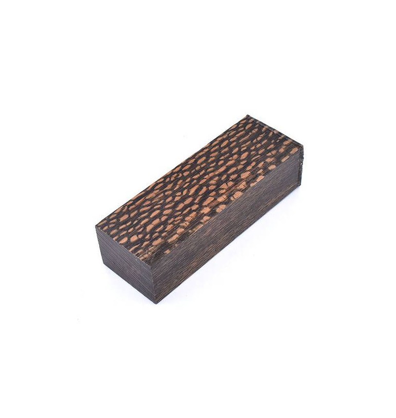 Carrelet stabilisé en bois de Léopard leopardwood lacewood tournage