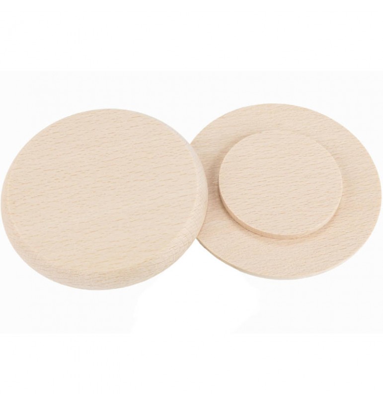 Couvercle Capuchon mâle verre à bière bois hêtre