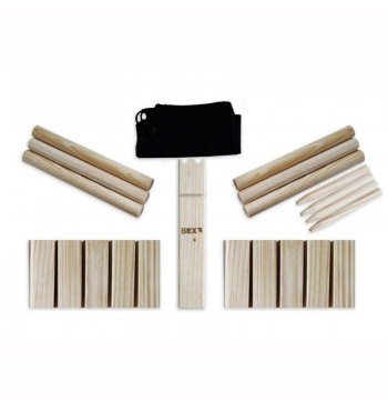 Jeu d'échecs Viking Kubo bois lancer points adresse pin