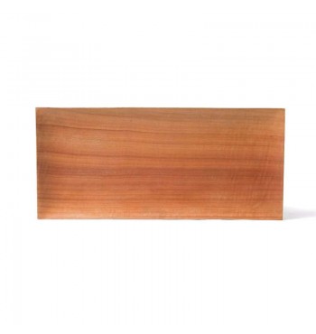 Assiette rectangle 28cm en bois de sawo