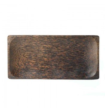 Plateau de service en bois de palmier
