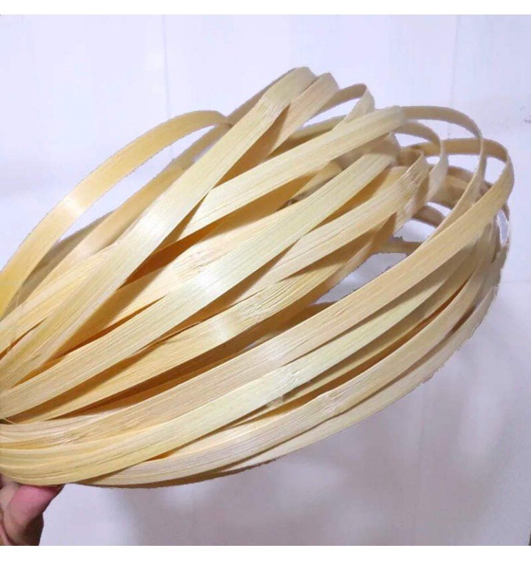Lamelles en bambou 8mm à tresser 10m ROTIN décoration