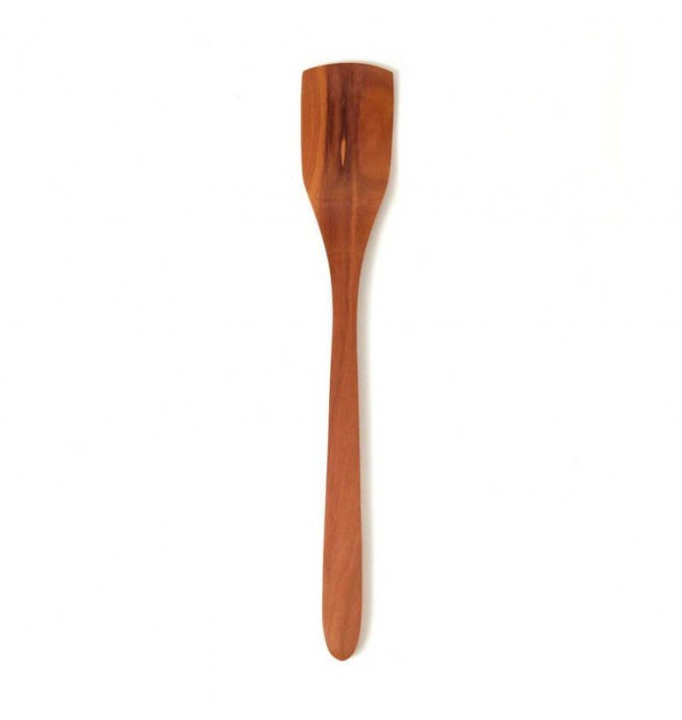 Spatule biseautée en bois sawo exotique