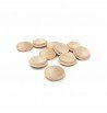 Capuchons cache-trou 25mm 10pcs BOIS érable