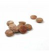 Capuchons cache-trou 20mm 10pcs BOIS mélèze