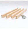 hêtre Poignée de meuble forme X 16cm bois tiroir
