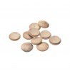 Capuchons cache-trou 25MM BOIS chêne CHAPELLE Diamètre bouchons