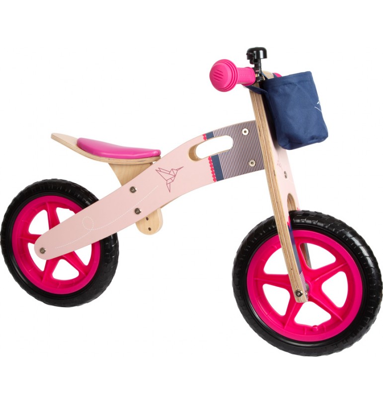 vélo Draisienne en bois pour fille