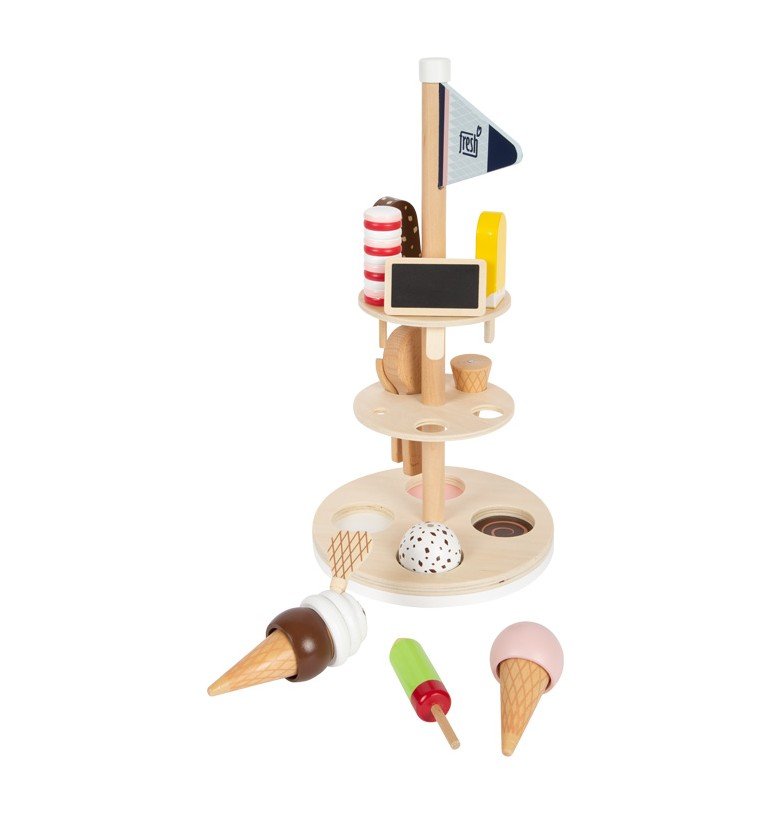 Support En Bois Pour Poupées Et Peluches - Présentoir Étagère Rangement Jouets - Base Large Et Stable 13.5x8.5cm