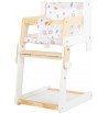 Chaise haute pour poupée en bois PASTEL