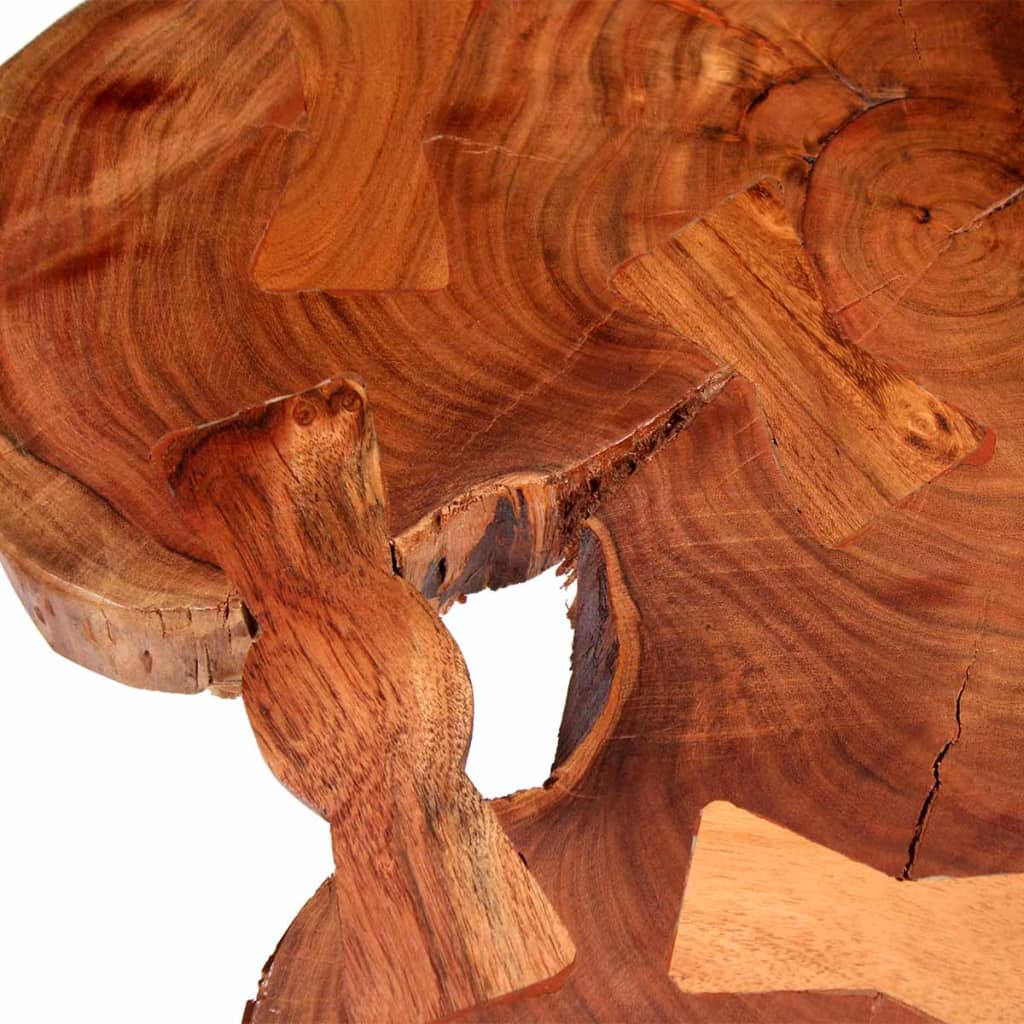 plateau brut autre exemple Table basse bois acacia massif