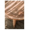 exemple Table basse en bois de munggur massif teck Indonésie