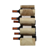 Porte-bouteilles vin en bois de suar massif