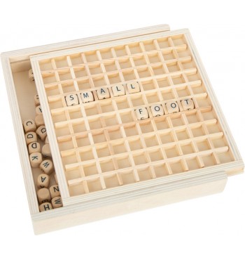grille Créer des mots cubes lettres de alphabet Wood massif Scrabble
