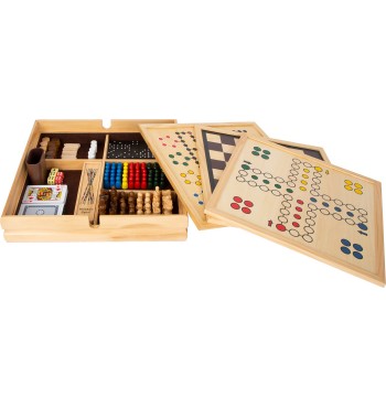 Acheter coffret de jeux traditionnels en bois