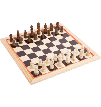 échecs Coffret de 9 jeux de société en bois