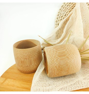 Tasse à thé en bambou bois massif