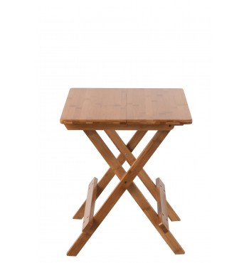 Table d'appoint pliable en bambou MASSIF JARDIN