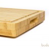 Planche à découper Deluxe en bois bambou  FSC budu 30 x 40 grosse épaisseur