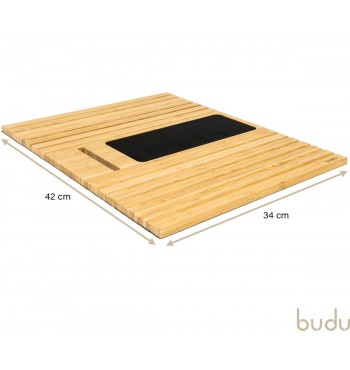 Range-couverts extensible 37 à 47 cm en bois de Bambou, Vaisselle et  présentation