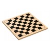 Jeu d'échecs échiquier contreplaqué bois en bouleau massif case 29mm