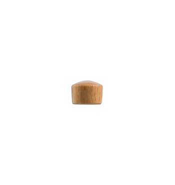 Poignées double format XL en bois de hêtre massif sauna bouchon cache vis