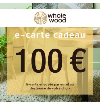 Bon-cadeau ecarte e-carte envoyé email chèque cadeaux achat 100 euros rapide