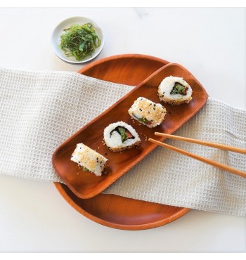 Knaak Baguettes japonaises faites à la main - Sushi - Marron clair - 1  pièce