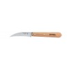 Coffret lot 4 couteaux essentiels en cuisine Opinel couteau légumes  courbe  bois hêtre