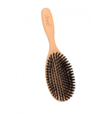 Brosse à cheveux naturelle en bois à picots 18 cm pour enfant , Anaé