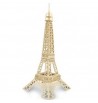 Maquette géante Tour Eiffel Paris format XL 1.06m pieces bois naturel FSC