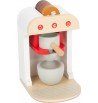 Jouets robots de cuisine réalistes en bois massif cafetière filtre tasse capsule
