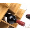 Range-bouteilles porte vin à poser 8 places en bambou massif fsc budu