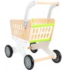jeu Chariot de courses de supermarché en bois fille jouet alimentation