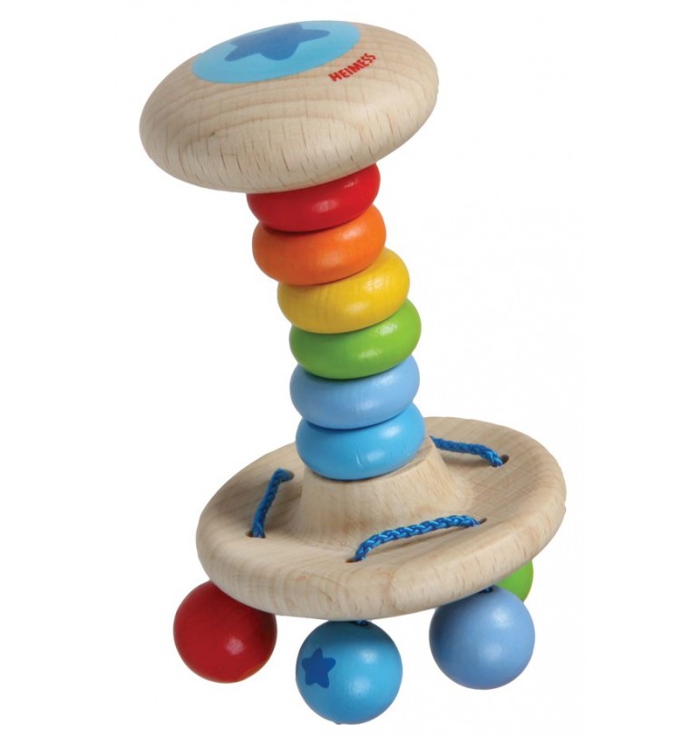 Jouets de Boule de Hochet de Bébé, Sensation Confortable Boules de Cloche  Vibrantes Colorées en Plastique Faciles à Saisir pour la Maison pour Plus  de 6 Mois Bébé 