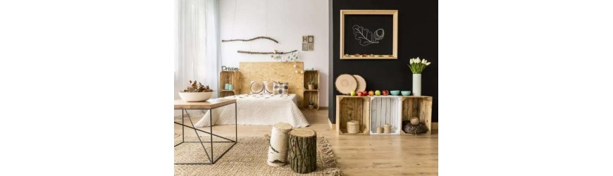 Tout pour créer et décorer votre intérieur avec de belles essences de bois