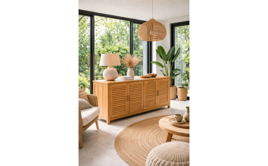 Import de meubles en teck d’Indonésie : durabilité, robustesse et RSE